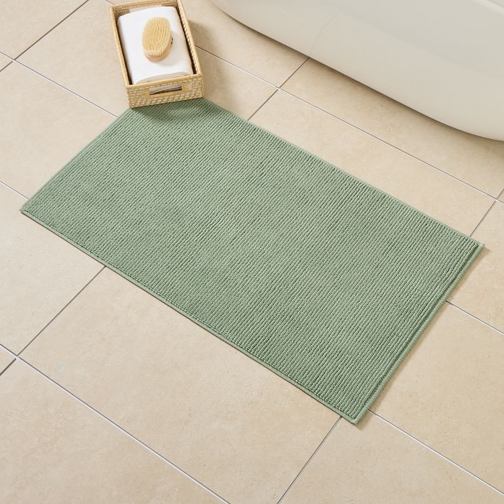 Rug Looped Bath Rug in Stone | Triocotton | Made in Turkey | Parachute