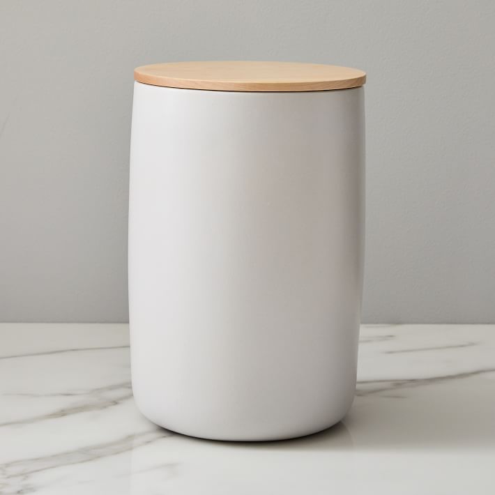 Kaloh Stoneware Kitchen Canisters: extra large