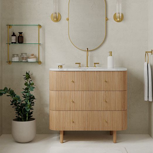Ellington Single Bathroom Vanity (24"–36") | West Elm