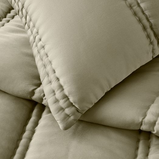 Silky TENCEL™ Plush Comforter & Shams West Elm