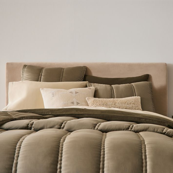 Silky TENCEL™ Plush Comforter & Shams | West Elm