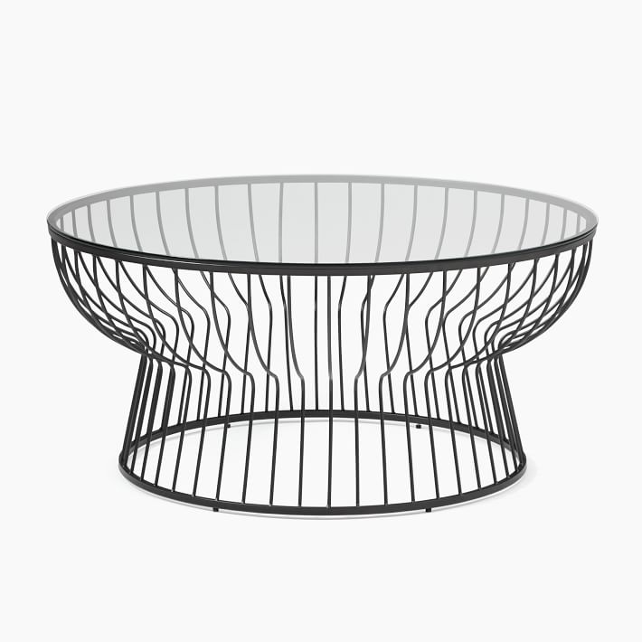 Pillar Coffee Table Modern Living Room Furniture West Elm