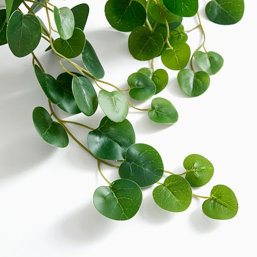 Faux Potted Trailing Leaf Plant West Elm