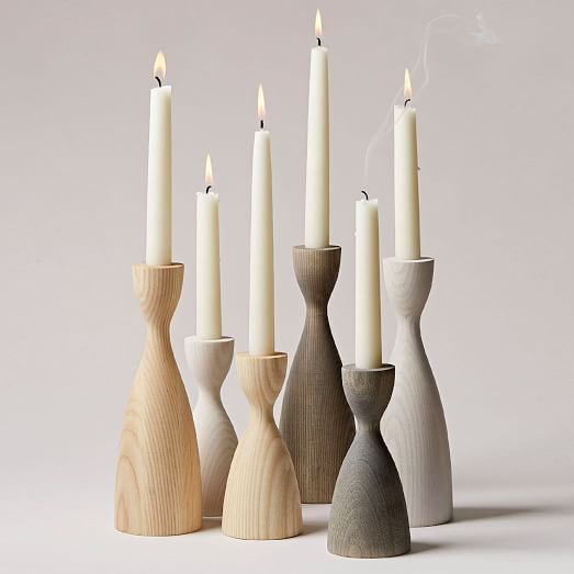 Farmhouse Pottery Pantry Candlesticks West Elm