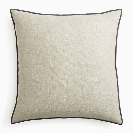 Classic Linen Pillow Cover West Elm
