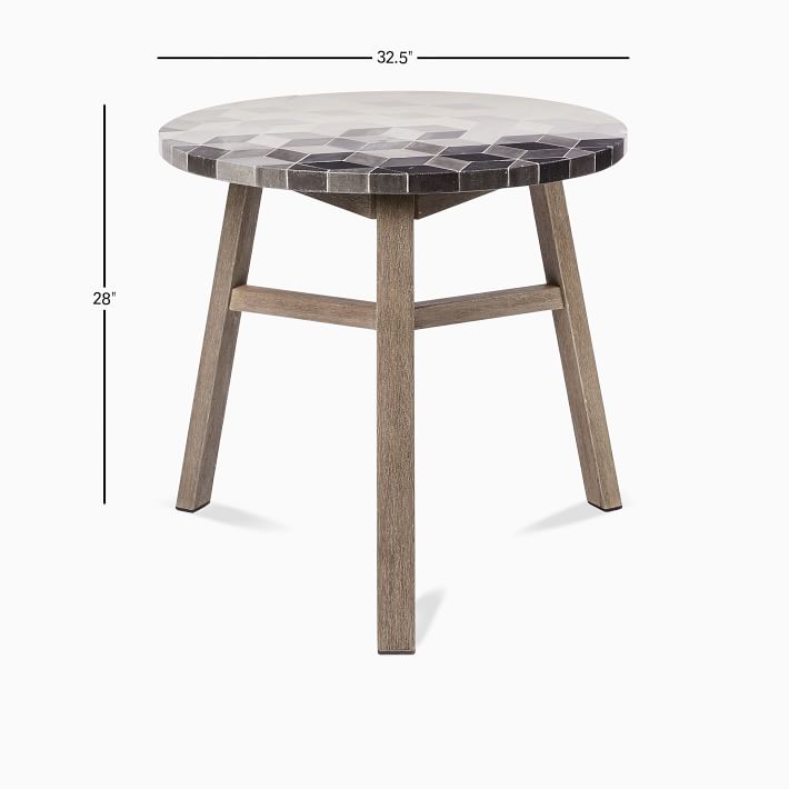 Mosaic Tiled Outdoor Bistro Table Isometric Concrete West Elm   Mosaic Tiled Outdoor Bistro Table Isometric Concrete O 