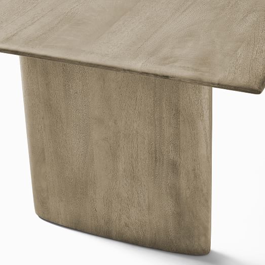 Anton Solid Wood Dining Table Graywashed West Elm