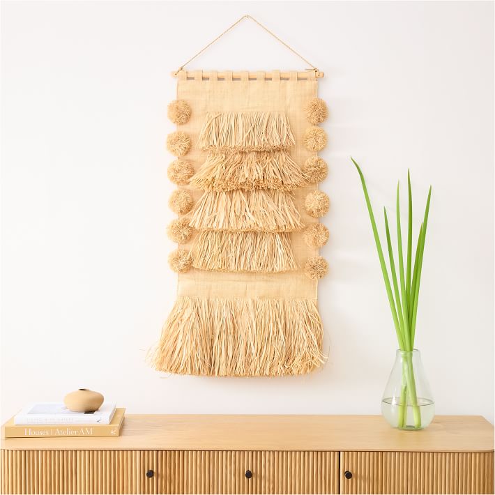 Diego Olivero Raffia Wall Art West Elm