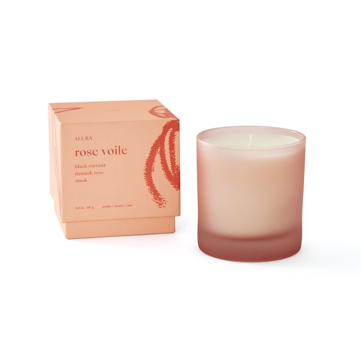 Alura Boxed Candle - Rose Voile | West Elm