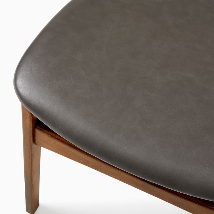 Baltimore Vegan Leather Dining Chair (Set of 2) West Elm