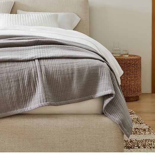 Ribbed Bed Blankets West Elm
