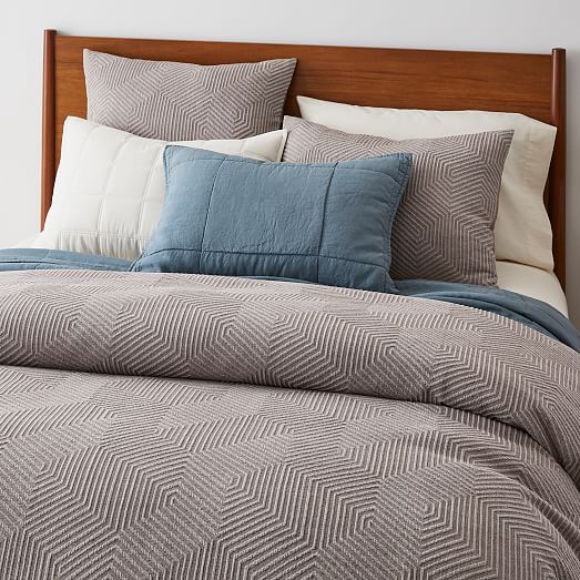 Modern Geo Duvet Cover & Shams | West Elm