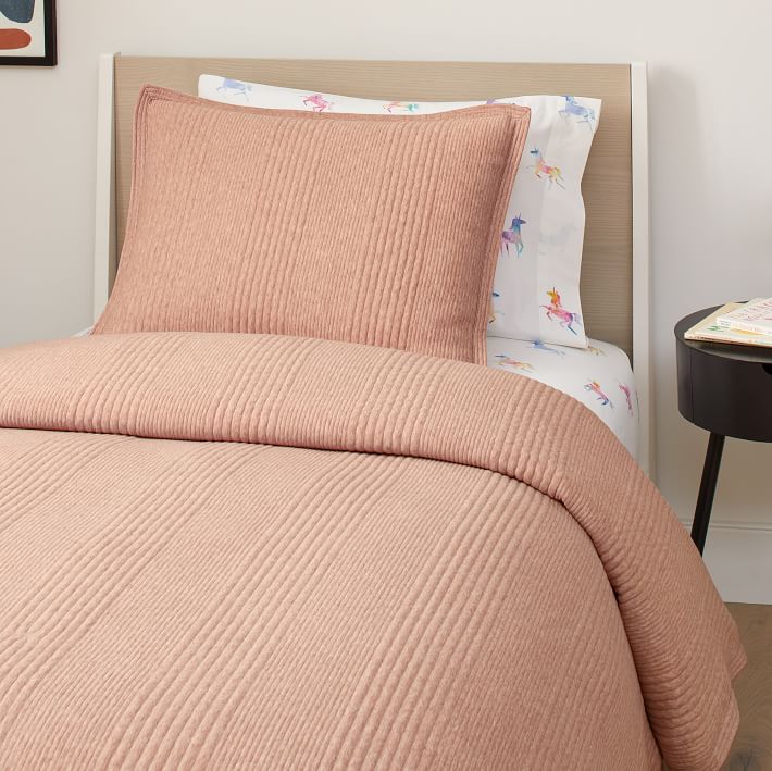 Cotton Cloud Jersey Kids Duvet Cover & Shams West Elm