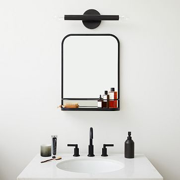 Seamless Wall Shelf Mirror - 17