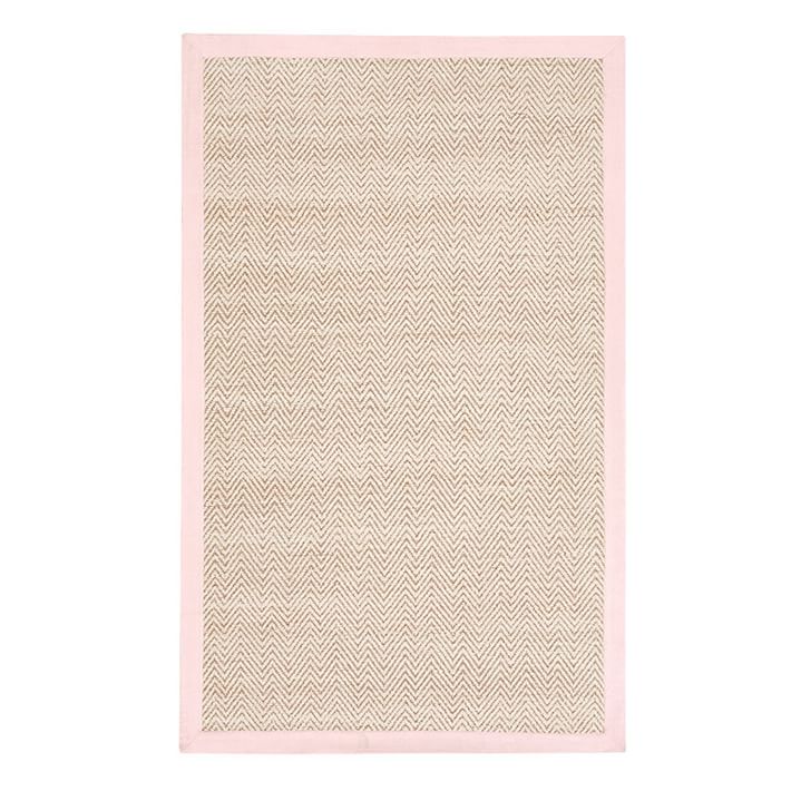 Bordered Chenille & Jute Rug West Elm