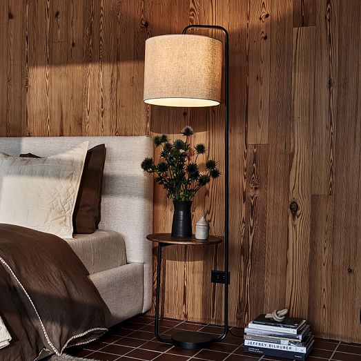 Industrial Shelf Floor Lamp (68") | West Elm