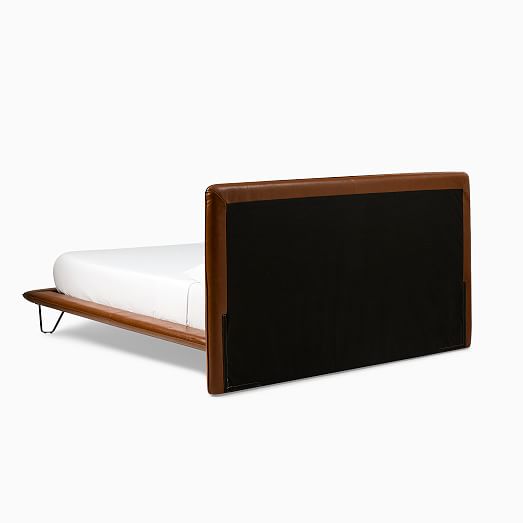 Slope Vegan Leather Bed West Elm