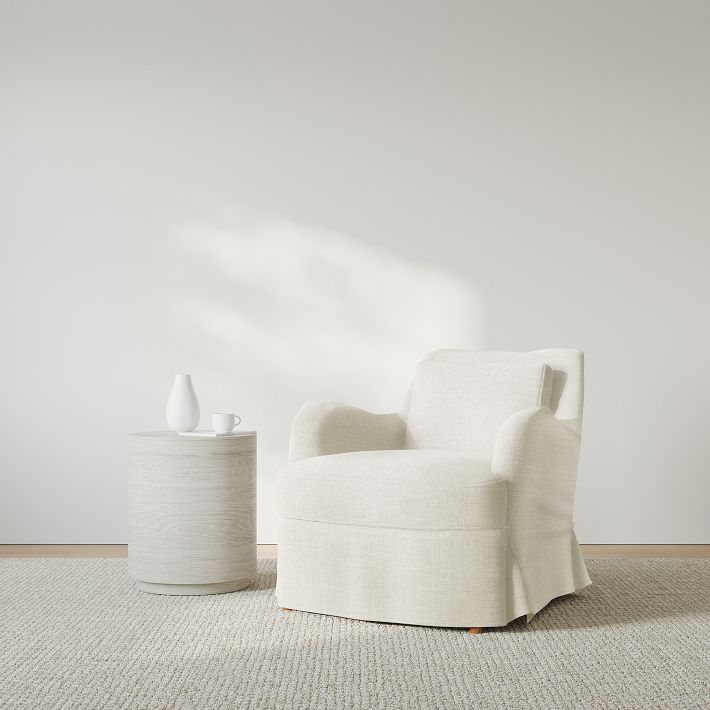 Sophie Skirted Slipcover Chair West Elm