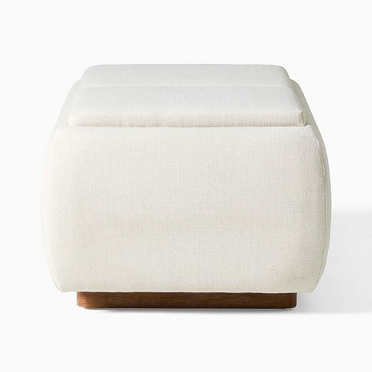 Bowman Storage Ottoman West Elm