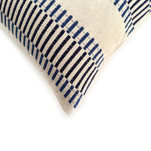 Nimmit Handloomed Spor Pillow Cover West Elm