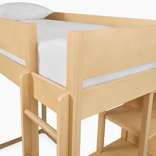 Nash Loft Bed w/ Desk West Elm