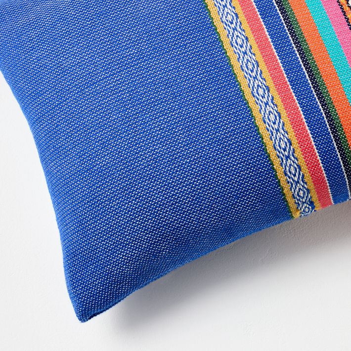 Diego Olivero Cotton Striped Pillow Cover West Elm