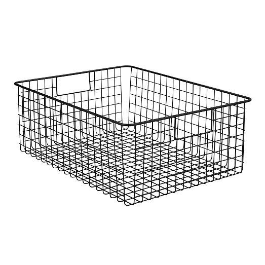 mDesign Metal Wire Baskets Set of 2 West Elm