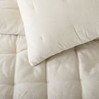 Classic Cotton Velvet Tack Stitch Quilt & Shams | West Elm