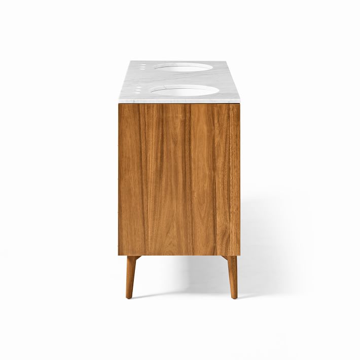 MidCentury Double Bathroom Vanity (63"72") Acorn West Elm