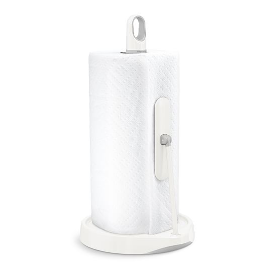 simplehuman Tension Arm Standing Paper Towel Holder West Elm