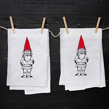 There's gnome one like you - 100% Cotton Flour Sack Kitchen Towel