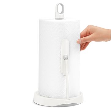 simplehuman Tension Arm Standing Paper Towel Holder | West Elm