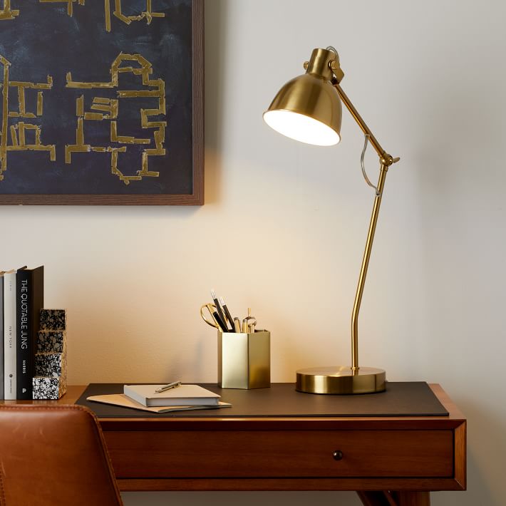 Adjustable Metal Task Lamp West Elm