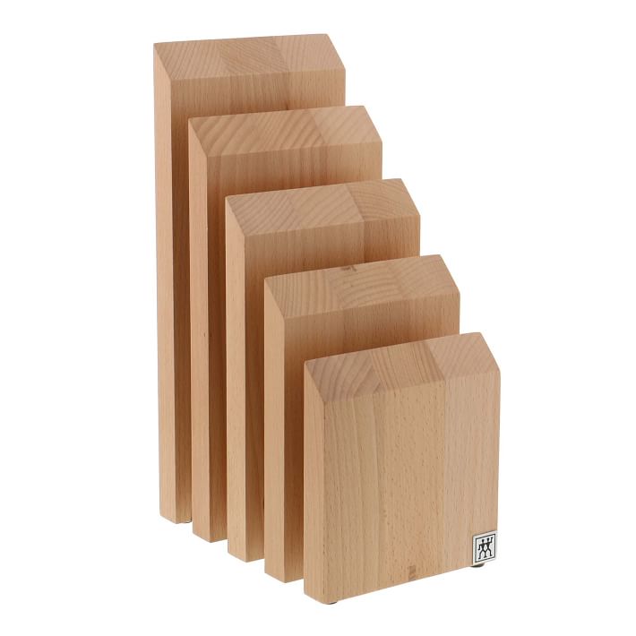 Under Cabinet Knife Block -3 Sizes and 5 Finishes Available (Large  Black/Ebony)