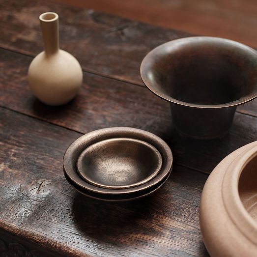 Colin King Metal Footed Bowls West Elm