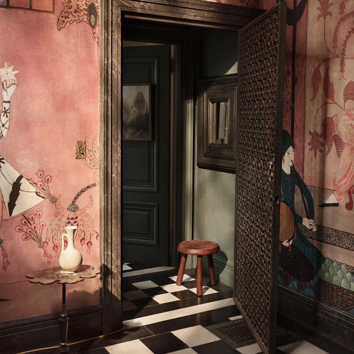 Colin King Wood Wall Mirror West Elm