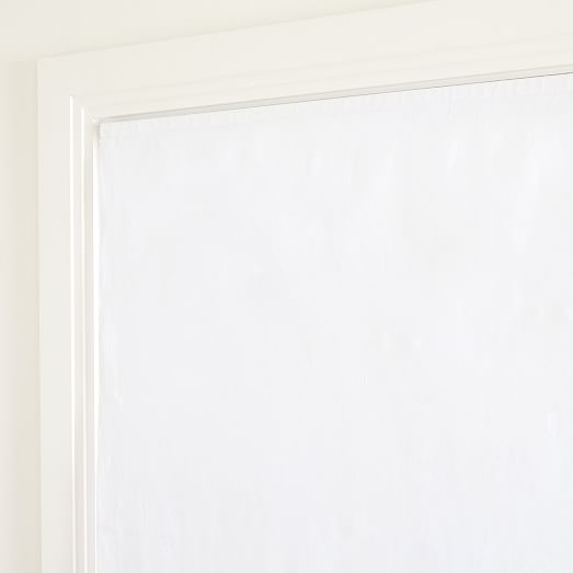 European Flax Linen Cordless Roman Shade West Elm