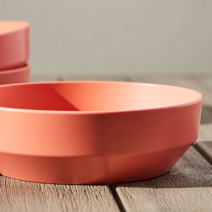 Modern Melamine Outdoor Pasta Bowl Sets