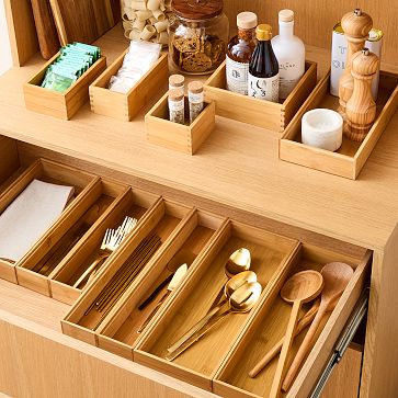 Bamboo Desk Stackable Drawer Organizers Make up Storage Box - China  Organizer Storage, Drawer Storage