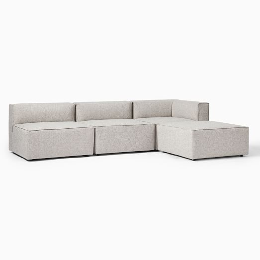 Remi 4 Piece Sectional Sofa With Chaise West Elm