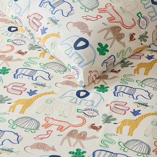 Animals Duvet Cover & Shams | West Elm