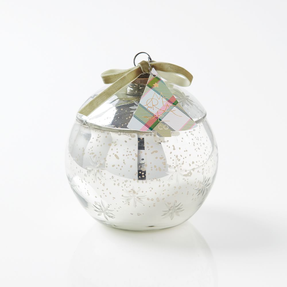 Mersea Sea Pines Holiday Glitter Candle