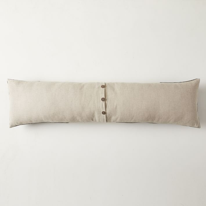 Linen Pillow Cover, Lumbar Pillow, Extra Long Lumbar Pillow