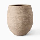 Curved Ficonstone Indoor/Outdoor Planters | West Elm