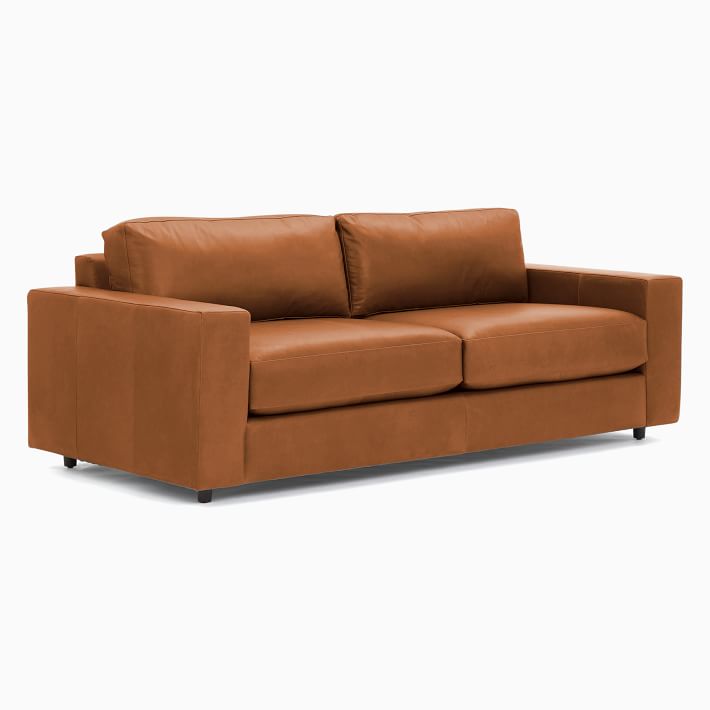 Urban Leather Sofa 73 85 West Elm