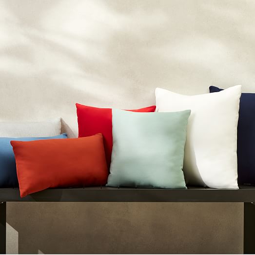 Sunbrella Indoor/Outdoor Canvas Pillow West Elm