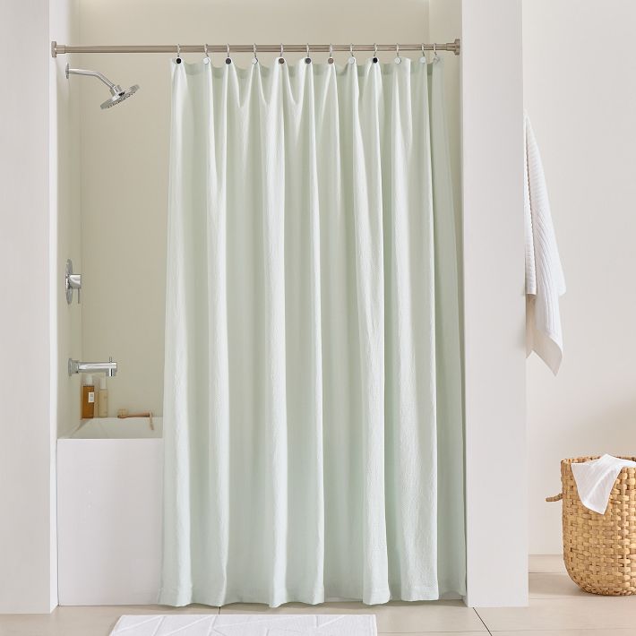 Crinkle Shower Curtain