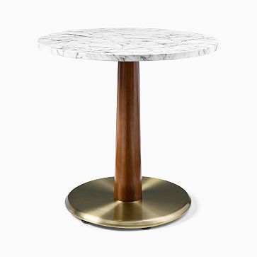 Claire Faux Marble Dining Table - Round | West Elm