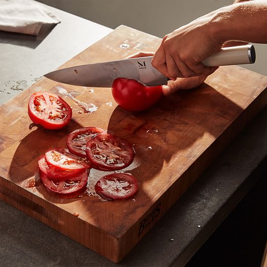 Material Trio Cutting Knife Set & Stand Midnight West Elm