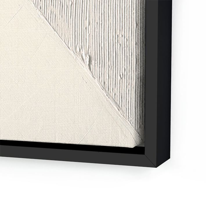 Triangles Saturated Framed Wall Art by The Holly Collective West Elm